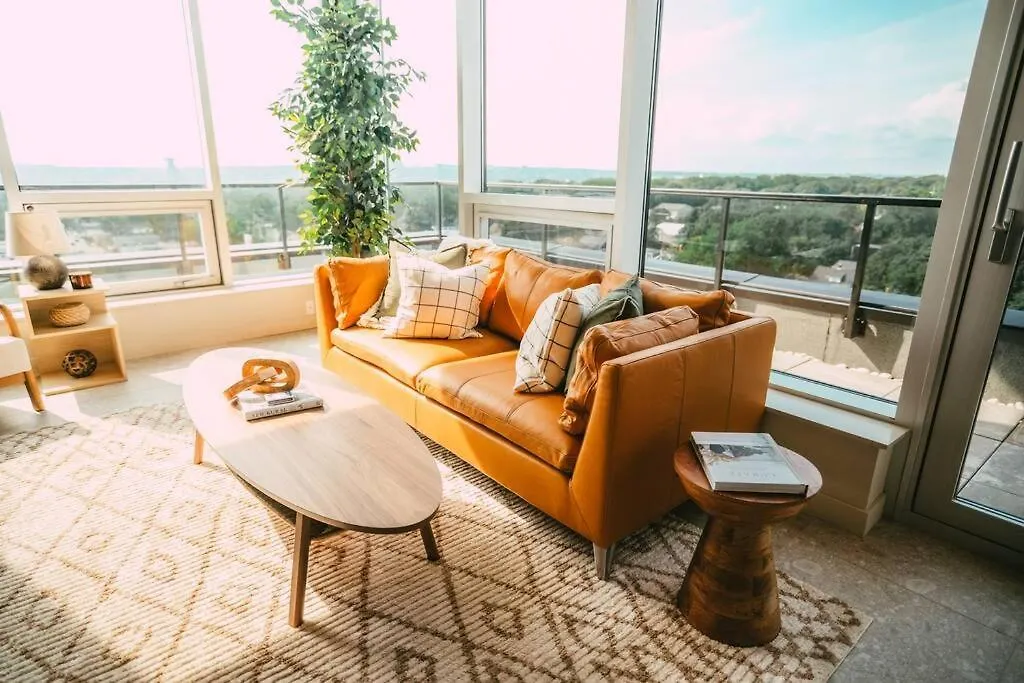 Daire New Luxury 2Br Penthouse Apt In Central Halifax